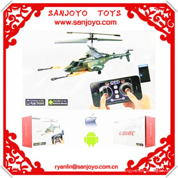 apple iphone rc helicopter MARINES Missile Helicopter for children rc toys Launching Missile